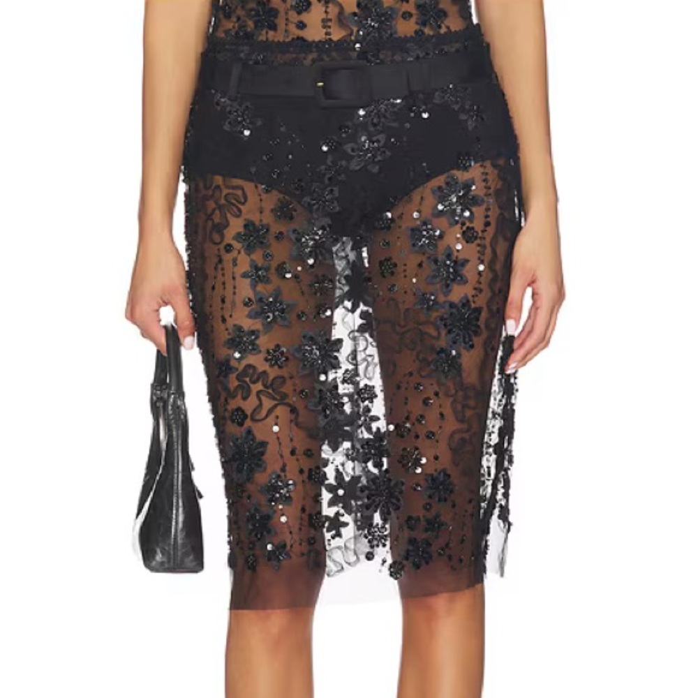 Siedres Estelle black skirt
